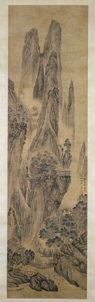 图片[1]-Wu Bin’s Map Axis of Thousands of Rocks and Gullies-China Archive